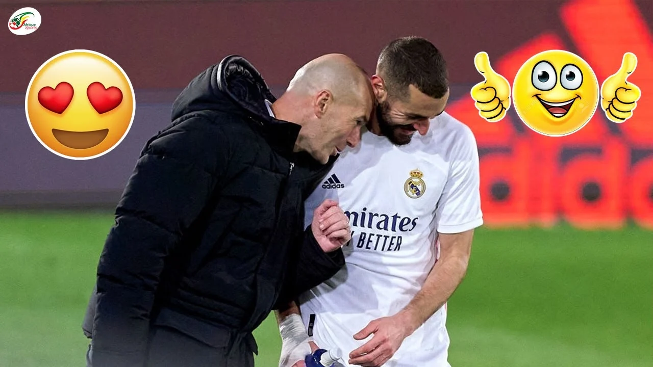 bel hommage de Zidane à Karim Benzema
