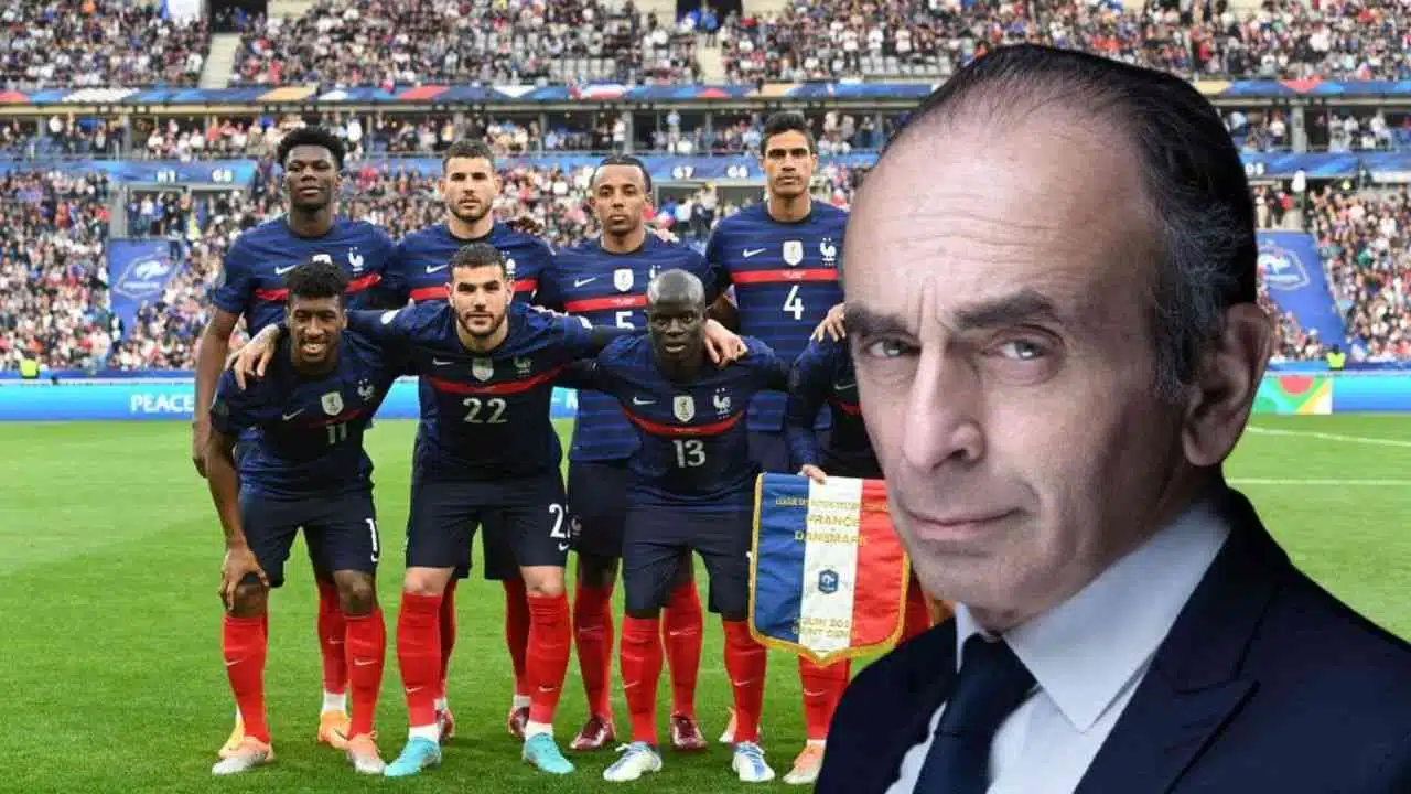 Éric Zemmour attaque l’équipe de France à cause des joueurs d’origine africaine