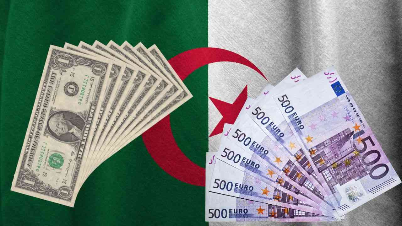 Taux de Change: 100 euros en dinar algérien sur le marché noir