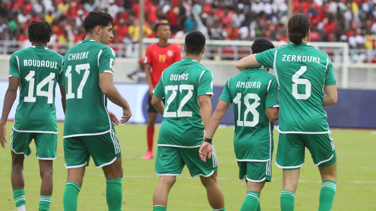 l'équipe d'Algérie