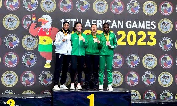 Jeux africains : l'Algérie toujours en 3e position au classement provisoire avec 86 médailles